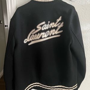Men’s Saint Laurent Varsity Jacket